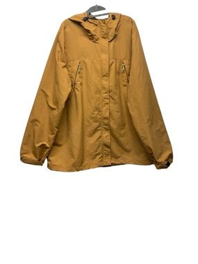 Stoic Men’s Utility-Windbreaker Full Zip Camel Jacket Size XL outdoor
